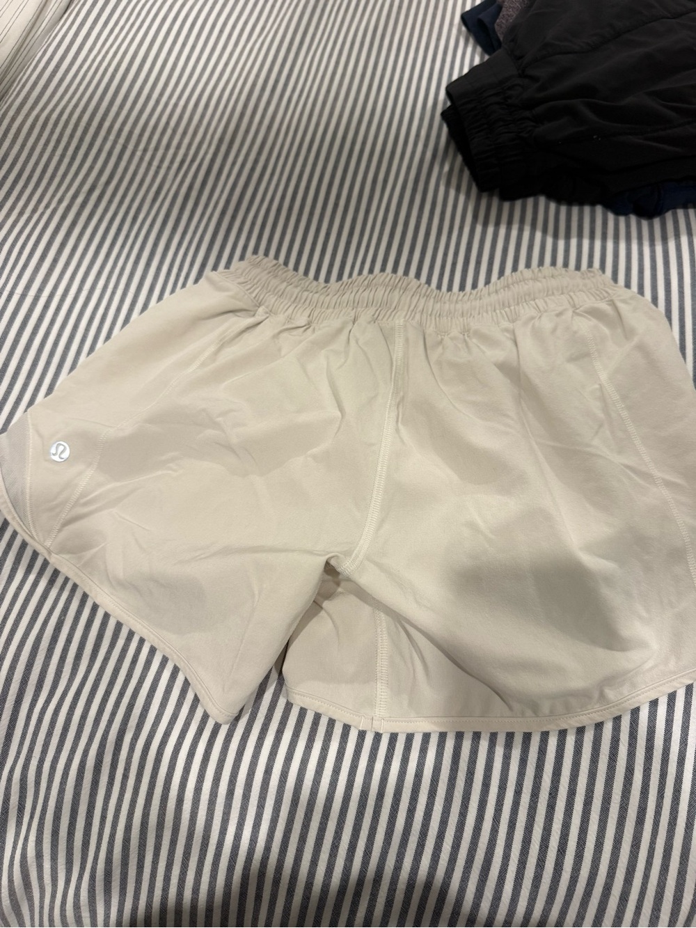 lululemon athletica Women’s Light Beige Athletic Shorts